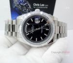 Best Quality Rolex Day Date Presidential 40mm Watch Black Dial